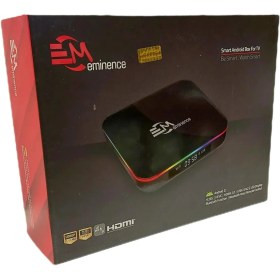 تصویر اندروید باکس امیننس EM-eminence با حافظه ۲ ترابایت و سیستم عامل اندروید ۱۱ 