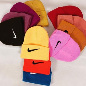 تصویر کلاه بافت رنگی 