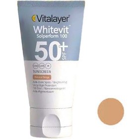 تصویر کرم ضد آفتاب ضد لک وایت ویت ویتالیر 40 میلی لیتر(بژ طبیعی) Vitalayer Whitevit Anti-Brown Spot Whitening Cream 30 ml