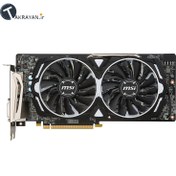 تصویر کارت گرافیک ام اس آی مدل Radeon RX 580 ARMOR SP 8G با حافظه 8 گیگابایت Radeon RX 580 ARMOR SP 8G Graphics Card