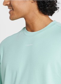 تصویر تی‌شرت یقه گرد لوگو برند Calvin Klein Logo Crew Neck T-Shirt