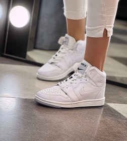 تصویر کفش کتونی ساقدار نایک مدل جردن وان Nike sneakers, Jordan One model