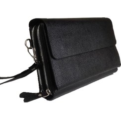 تصویر کیف پاسپورتی دو زیپ 