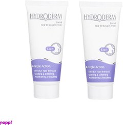 تصویر کرم موبر صورت هیدرودرم (Hydroderm) وزن 40 گرم مجموعه 2 عددی 