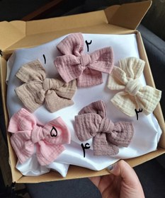 تصویر گیره مو موسلین 