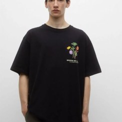 تصویر تیشرت مردانه pull&bear اورجینال اوورسایز 
