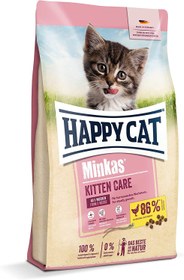 تصویر غذای خشک گربه کیتن 1.5 کیلو گرمی Happy Cat Minkas Kitten Care Happy Cat Minkas Kitten Care Cat Dry Food