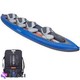 تصویر قایق بادی 4 نفره مدل ITIWIT Inflatable Kayak X100 