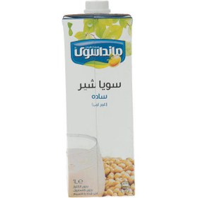 تصویر شیر سویا با طعم وانیل بدون لاکتوز مانداسوی 1 لیتر 