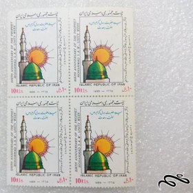 تصویر بلوک تمبر ۱۳۶۵ هفته وحدت (۳)+ 