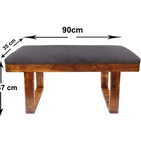 تصویر نیمکت مدل BENCH 4 کن مدل 404617 