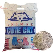 تصویر خاک گربه معطر کیوت کت ۱۰ کیلوگرم Cute Cat Cat Litter