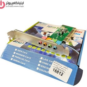 تصویر ديتا PCI Express X16 کارت صدا برند ونتولینک چیپست ESS-ES1930S 