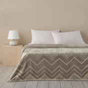 تصویر پتو دو نفره سوپر سافت انگلیش هوم واراک بژ 