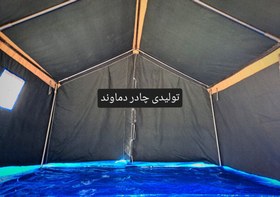 تصویر چادر برزنتی گلشن اسکلتی عشایری ۳در۴ (۱۲متری) Tent