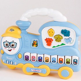 تصویر اسباب بازی موزیکال طرح اتوبوس Jialegu toys کد 112-855 