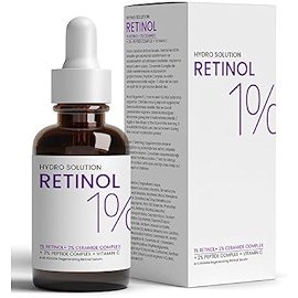 تصویر سرم ضد پیری و ضد چروک پوست با رتینول 1٪ و سرامید HYDRO SOLUTION Retinol Serum