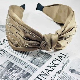 تصویر تل گره ای نگینی - خردلی 