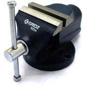 تصویر گیره رومیزی سایز 60 میلی متر فولادی مدل TBV/FB/60 برند گروز 