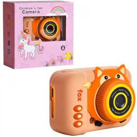 تصویر دوربین عکاسی و فیلمبرداری فانتزی مدل Q2 طرح روباه 