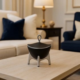 تصویر قندان آلومینیوم_الیپس مشکی