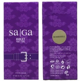 تصویر ادوتویلت زنانه عمادآرا ساگا ویولت حجم 30 میلی‌لیتر EA Saga Violet Femme EDT 30ml