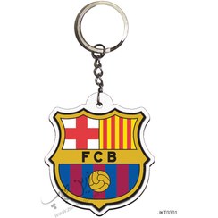 تصویر جاکلیدی لوگو بارسلونا طرح JKT0301 