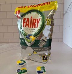 تصویر قرص ماشین ظرفشویی فیری جلا دهنده خوشبو کننده و پاک کننده Fairy