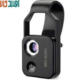 تصویر میکروسکوپ 200 برابری گوشی هوشمند گرین لاین مدل GN200XMICSGN Green Lion GN200XMICSGN Smartphone Microscope 200x