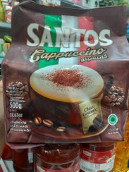 تصویر قهوه فوری سانتوس ۲۰ عددی 500 گرمی SANTOS cappuccino