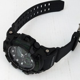 تصویر جی شاک مشکی ساعت مچی مردانه دوزمانه اسپرت G-SHOCk دوموتوره SPORTضدآب کرنومتردار آلارم G-SHOCk