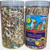 تصویر غذای طوطی آلفا برد روزانه 