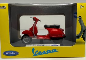 تصویر موتور وسپا - قرمز Vespa PX