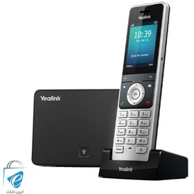 تصویر تلفن بی سیم تحت شبکه یالینک مدل SIP-W53P Yealink Network Cordeless Phone SIP-W53P