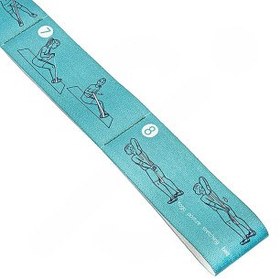 تصویر کش یوگا مدرج پارچه ای - سبز Yoga band