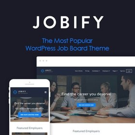 تصویر قالب وردپرس استخدام و کاریابی جابیفای | Jobify 