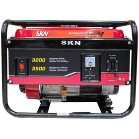 تصویر موتور برق بنزینی SKN مدل wm4000 | ژنراتور برق SKN 4000 