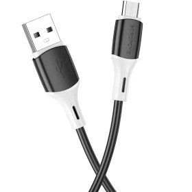 تصویر كابل شارژ ميكرو برندBOROFONE مدل BX79 (شش ماه گارانتي) Borofone BX79 MicroUSB Cable