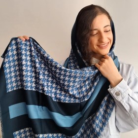 تصویر شال موهر مربعی - ۲۰۰گرم Muher shawl