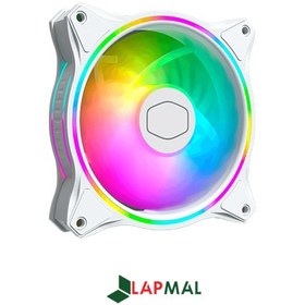 تصویر فن کیس کولر مستر مدل MASTERFAN MF120 HALO WHITE 