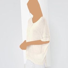 تصویر تی شرت آستین کوتاه زنانه چیبو مدل کیمانو 342315 