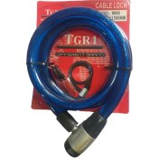 تصویر قفل موتور سیکلت آبی تی جی ار وان (TGR 1) 18*1500 mmمدل 8008 