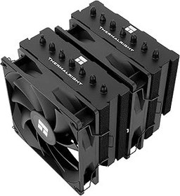 تصویر Thermalright Phantom Spirit 120 SE CPU COLER COOLER ، فن های دوتایی 120 میلی متر PWM ، 7 لوله گرما ، AM4/AM5 و Intel LGA1851/1700/115x/1200 ، 4.92 "L x 5.31" W x 6.06 "H ، 66.17 cfm ، desktop. Thermalright Phantom Spirit 120 SE Black CPU Cooler, Dual 120mm PWM Fans, 7 Heat Pipes, AM4/AM5 &amp; Intel LGA1851/1700/115X/1200, 4.92&quot; L x 5.31&quot; W x 6.06&quot; H, 66.17 CFM, Desktop