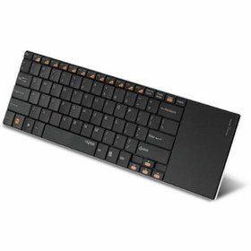 تصویر کیبورد بی‌سیم با تاچ‌پد لمسی رپو مدل E9180P ا Rapoo E9180P Wireless Touch Keyboard Rapoo E9180P Wireless Touch Keyboard