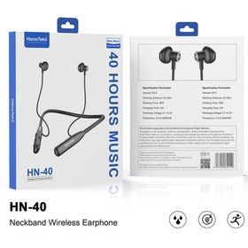 تصویر هندزفری بلوتوثی هاینو تکو مدل HN-40 Haino Teko HN-40 bluetooth handsfree