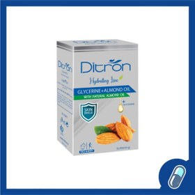 تصویر صابون گلیسیرینه بادام 110گرمی دیترون Ditron Glycerin Transparent Almond Soap