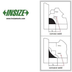 تصویر گیج جوشکاری فلت اینسایز مدل 1-4836 با گارانتی شرکتی 