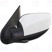 تصویر آینه بغل کوییک کاوج با فلاپ سفید (چپ) 