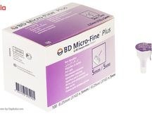 تصویر سر سوزن قلم انسولین 5 میلی متری بی دی میکرو فاین پلاس ا BD Micro Fine Plus Insulin Pen Needle 5mm BD Micro Fine Plus Insulin Pen Needle 5mm