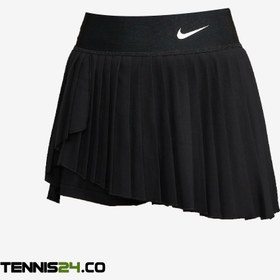 تصویر دامن تنیس نایک NikeCourt Dri-FIT Advantage- مشکی 